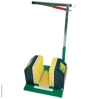 ECO 3000 Steel Boot Cleaner - Mechanical 5-Brush Cleaning No Electricity Required