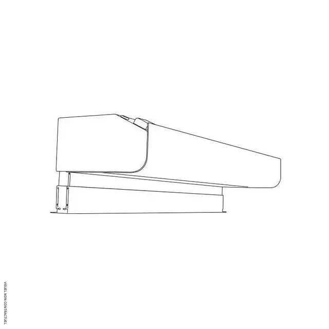 Telescopic Air Curtain 130-200mm Frico PA3XT20 Ceiling