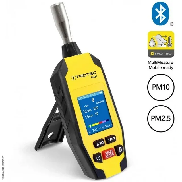 Medidor partículas finas BQ21 Trotec PM10 PM2.5 calidad aire