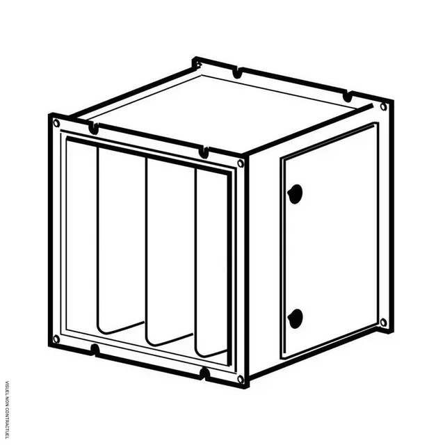 Module filtre air SWF3 pour rideau d'air Frico SWH/SWS32-33