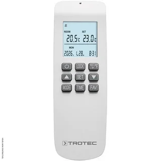 TIH 300 ST TROTEC Infrared Heating Panel 300W Wall Thermostat Remote Control