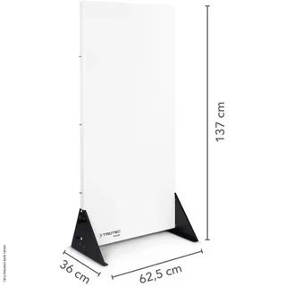 Panneau rayonnant infrarouge TIH 650+ 650W Trotec pour séchage murs