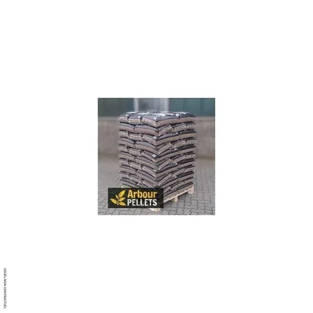 Palette 66 sacs pellets bois A1 Orte 15kg - Granulés premium certifiés