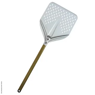 Pala para pizza profesional de aluminio perforada VULCANO
