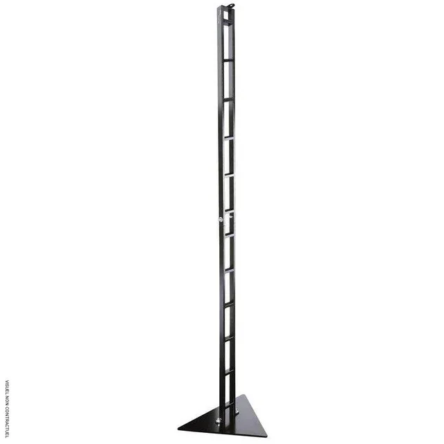 Pied Scala H213cm Fer Forgé Double Chauffage Extérieur Star Progetti