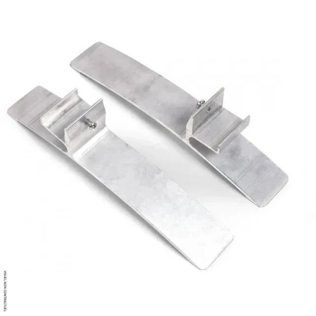 Pieds aluminium anodisé TIH 300/400 S Trotec - Fixation panneau infrarouge
