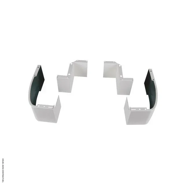 Pieds décoratifs 80mm ventilo-convecteur VCVS/VCVRS Axelair