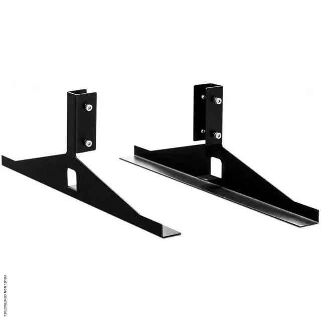 Pieds de fixation panneaux radiants TIH S Trotec aluminium noir