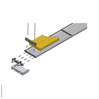 Plafond rayonnant Aquaztrip Basic 4m FRICO chauffage refroidissement