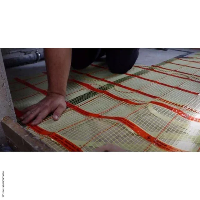 Heatcom Electric Underfloor Heating 190W/m² 10.2m² Pre-arranged Cable