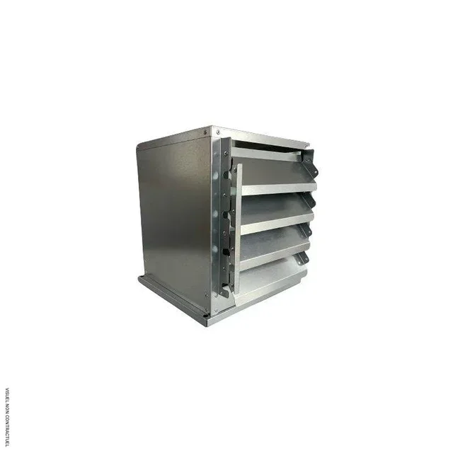 Plénum 3 voies ORTE80 ORTE - Tête de soufflage diffuseur air