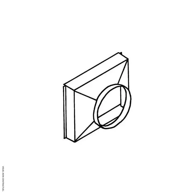 Plenum circolare Ø450mm SOVELOR-DANTHERM - Distribuzione aria calda
