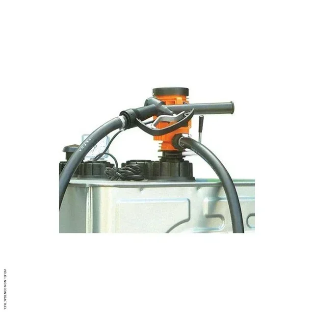 Electric Pump CENTRI 12V CEMO + Diesel Fuel Oil Water Nozzle Gun 30L/min
