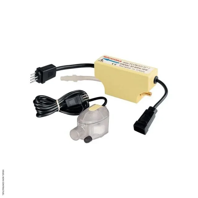 Pompe condensats Mini Flowatch Axelair 1,6m avec alarme - Ventilo-convecteur