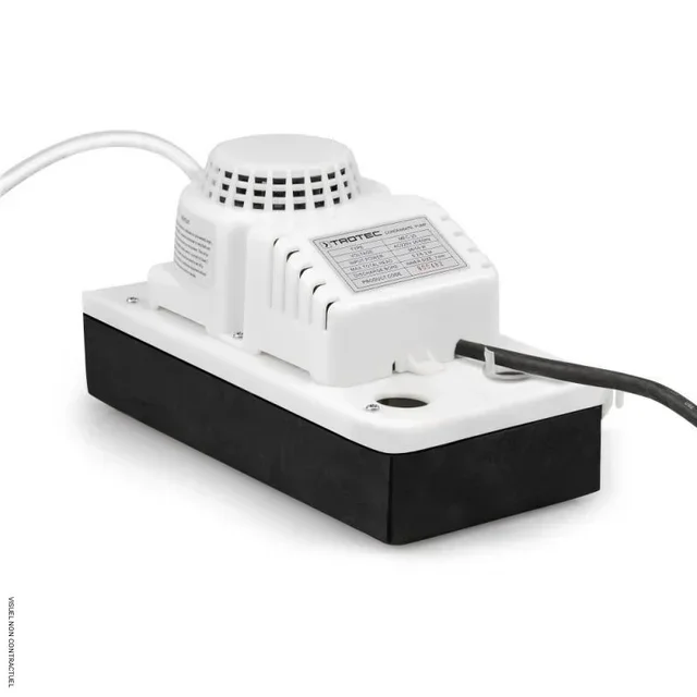 Pompe de relevage TROTEC pour déshumidificateurs TTK - drainage automatique condensats