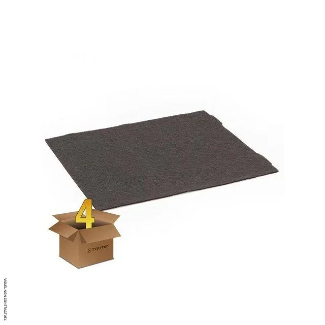 Préfiltre charbon actif AirgoClean 105 S - Lot 4 pièces TROTEC