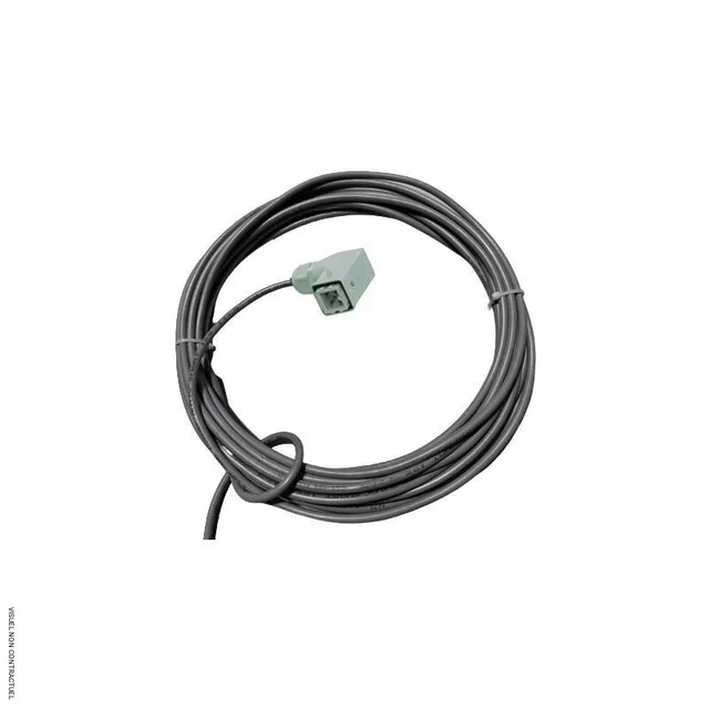 Prise thermostat coudée 3P+T câble 10m SOVELOR-DANTHERM
