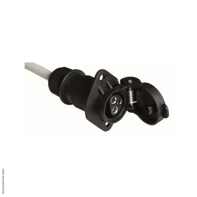 Prise femelle 3 broches DIN 9680 CEMO 6/24V 25A batterie