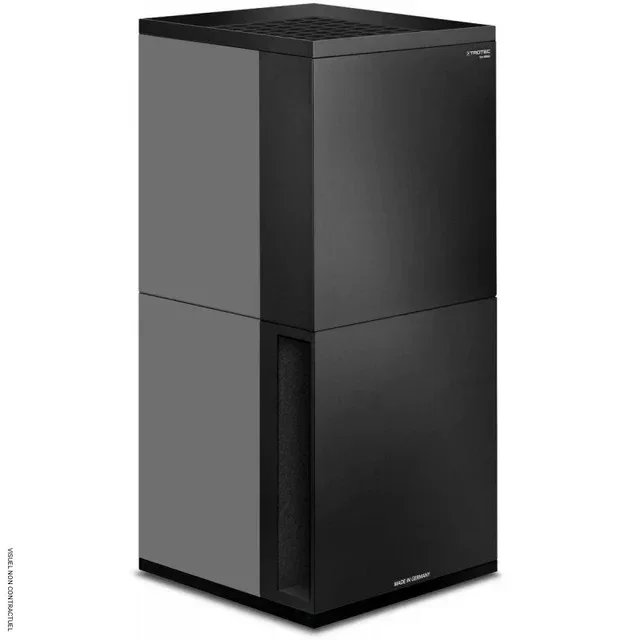 Purificateur d'air TAC M TOWER H14 gris basalte noir Trotec mobile silencieux filtration virus bactéries