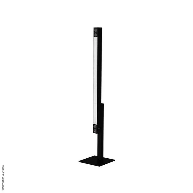 Purificateur d'air UV-C sur pied ColonnAir noir FRICO - Désinfection 99% virus 15-35m²