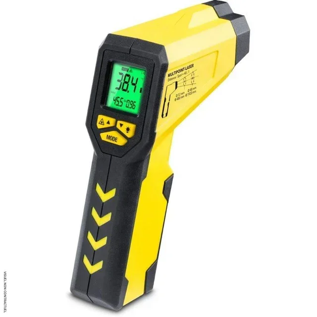 Pyromètre infrarouge TP7 laser 8 points -50/+1000°C Trotec professionnel