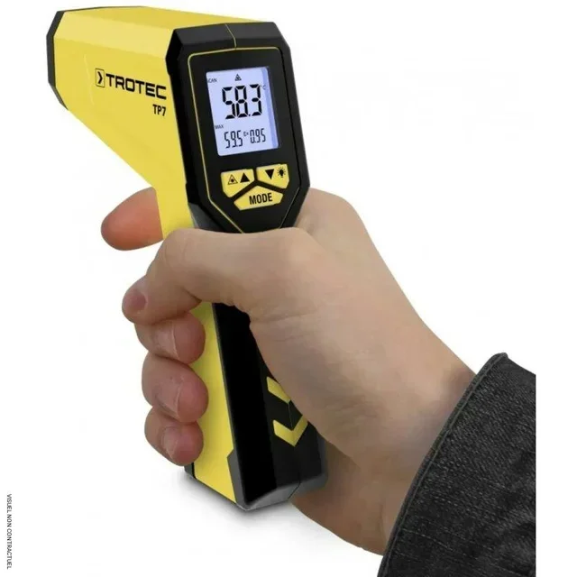 Pyromètre infrarouge TP7 laser 8 points -50/+1000°C Trotec professionnel