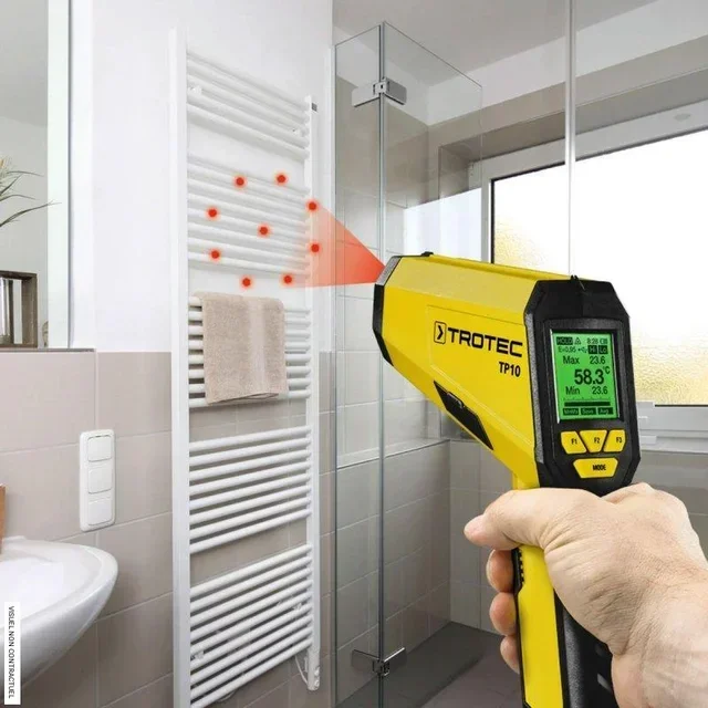 TP10 TROTEC Laser Pyrometer -50/+1850°C 75:1 Professional Infrared Thermometer