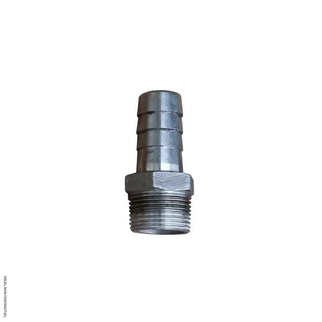 Raccord inox cannelé 1" DN19 CEMO - Connexion étanche