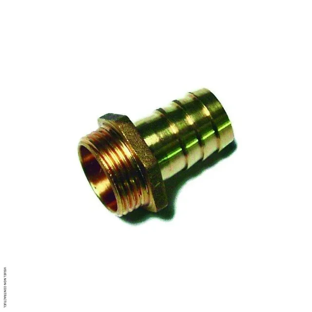 Raccord laiton mâle 1" cannelé DN25 joint torique CEMO pour tonnelets