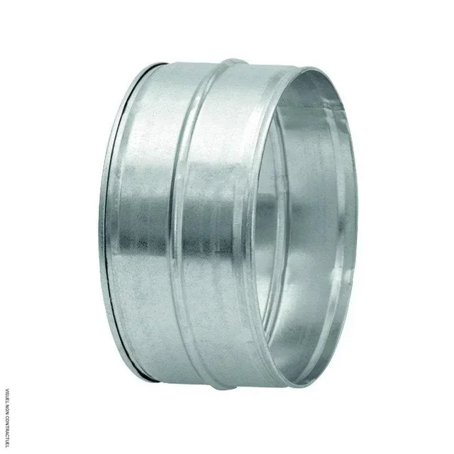 Raccord mâle/mâle acier galvanisé Ø 500mm SOVELOR-DANTHERM pour gaine air chaud