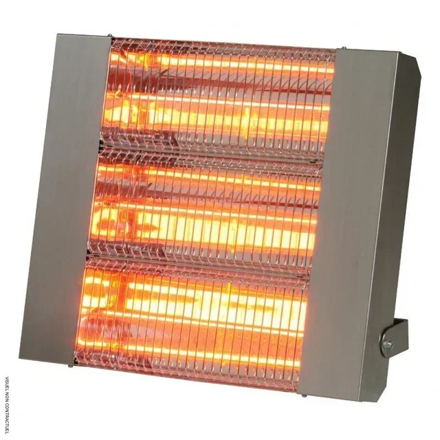 Radiant infrarouge 4,5kW Sovelor IRC4500CI Inox IPX5 extérieur