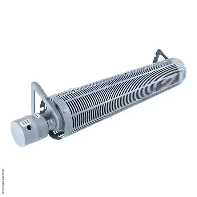 Radiateur électrique FRICO 575W à ailettes design rétro IP44 salle de bain