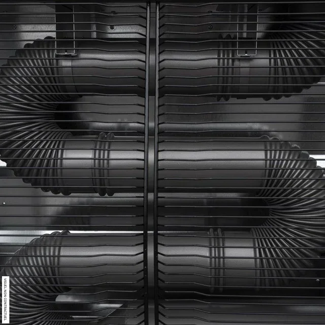 Radiateur fioul sans odeur DHOE-90 90m² VELTRON - Chauffage industriel infrarouge silencieux 32dB