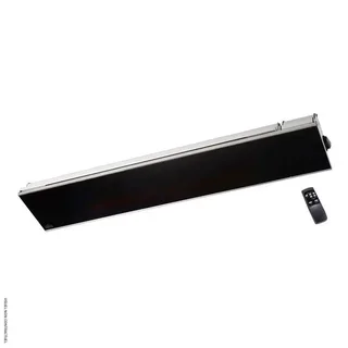 Radiateur infrarouge 1,8kW verre noir télécommande FRICO IHRGD18BS65