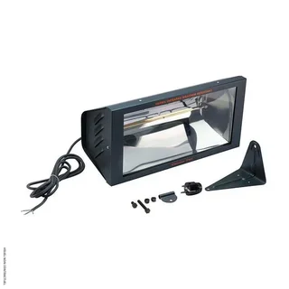Radiateur infrarouge fer forgé VARMA WR2000 2000W IP23 intérieur extérieur