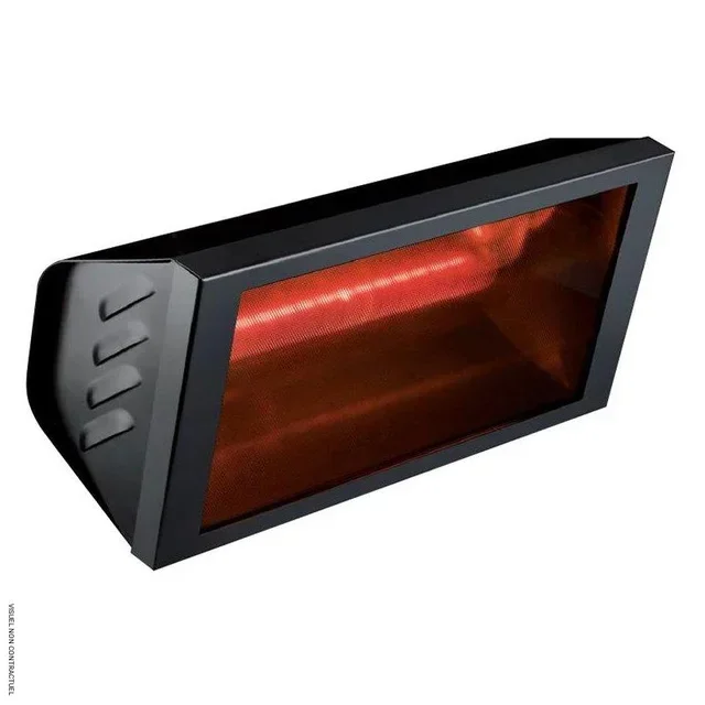 Radiateur infrarouge HELIOS IRK BLACK Star Progetti - Chauffage radiant industriel