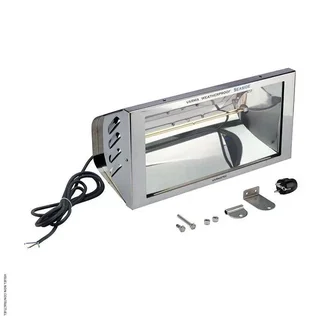Stainless steel infrared heater 2000W VARMA WR2000 - Outdoor electric heater IP23