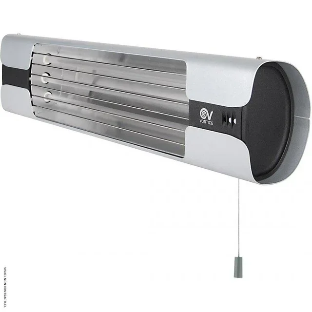 Radiateur infrarouge Thermologika 600-1800W IPX4 VORTICE