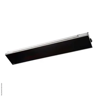 FRICO Relax Glass 2200W Black Ceramic Infrared Heater Outdoor Patio Terrace Heating