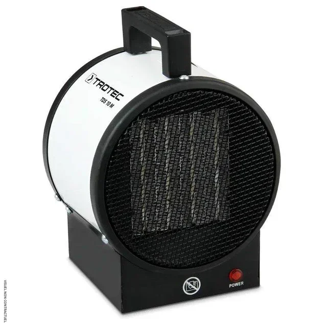 Radiateur soufflant céramique 2kW Trotec TDS 10 M - chauffage électrique axial silencieux