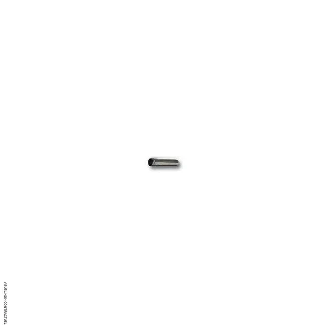 Rallonge alu étanche Ø100 mm 50 cm SEET - conduit aspiration fumées