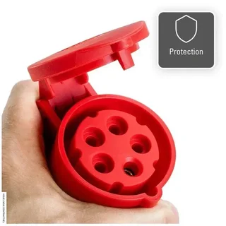Rallonge CEE 32A 20m 6mm² 400V IP44 Trotec professionnelle H07RN-F