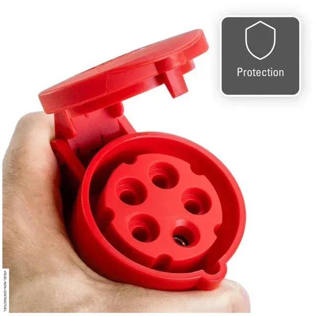 Rallonge CEE 32A 20m 6mm² 400V IP44 Trotec professionnelle H07RN-F
