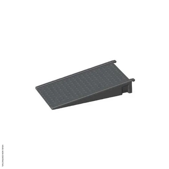 Rampe accès bac LABO modulaire PE CEMO 300kg - Chargement sécurisé