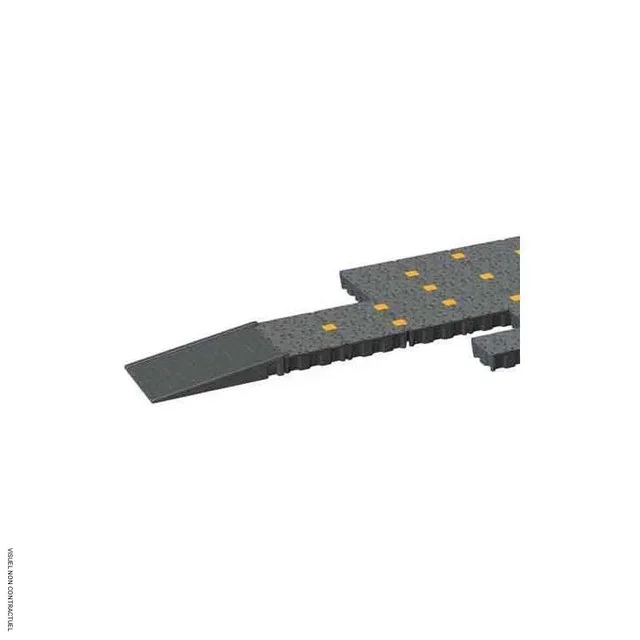 Rampe accès bac LABO modulaire PE CEMO 300kg - Chargement sécurisé