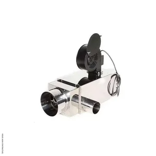 Recuperador de calor 6,5 kW dupla face para lareira 150mm MTM - economizador de fumos
