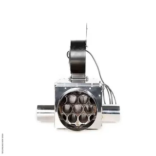Recuperador de calor 6,5 kW dupla face para lareira 150mm MTM - economizador de fumos