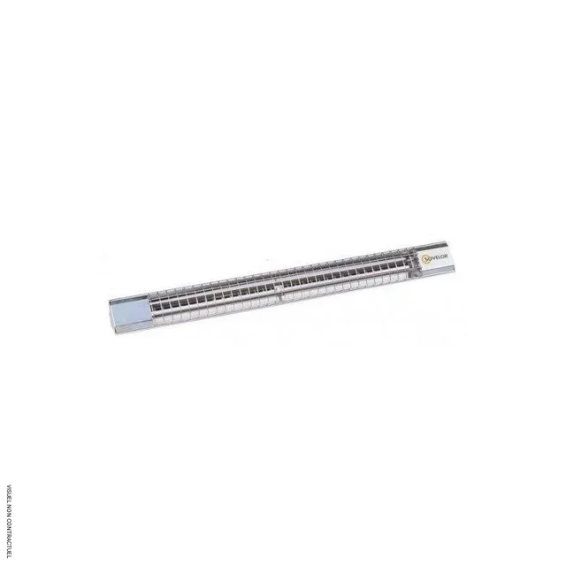 Réglette chauffante rayonnante RID2200 230V Sovelor - Chauffage industriel céramique