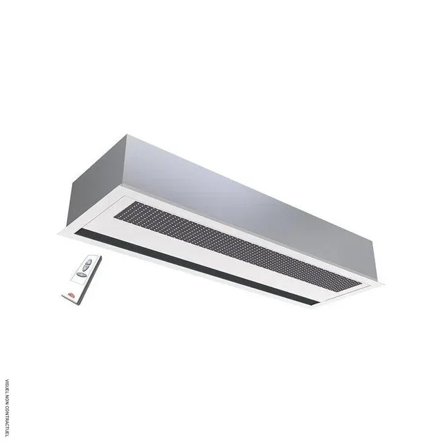 Rideau d'air chauffant FRICO AR3210CE05 encastré 230V avec télécommande