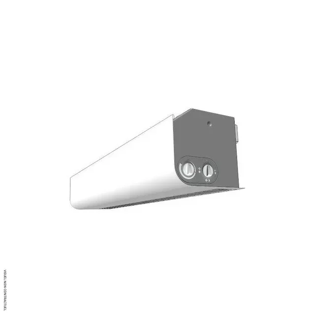 Rideau d'air chauffant électrique Frico PA1508E05 pour guichet et kiosque 80cm